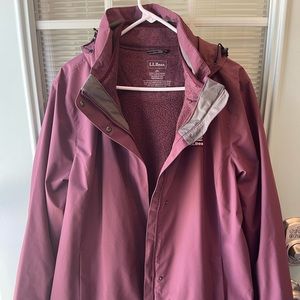 L.L.Bean Women’s Sweater Fleece 3-in-1 Jacket